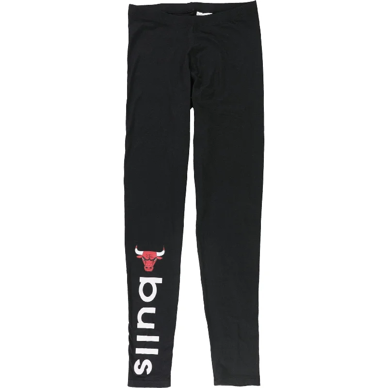 Casual tight trousers for men with slim cut and cotton fabric for comfort -G-III Womens Chicago Bulls Casual Leggings, Black, Medium