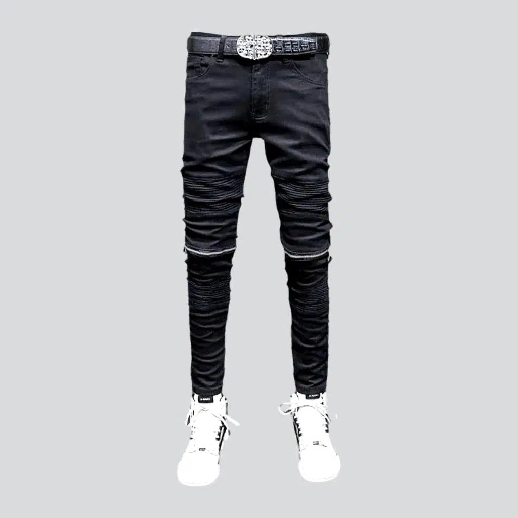 Designer Jeans for Luxury -Black y2k jeans
 for men