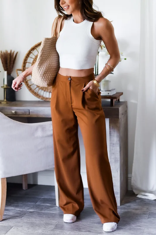 Breathable linen pants for hot summer days -The Julia Trousers - 5 Colors