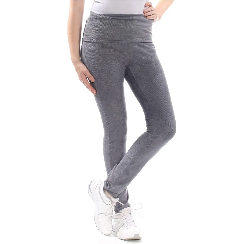 Sporty tight trousers for men with elastic waistband and athletic cut for movement -Free People Womens Khordney Casual Leggings, Grey, Large