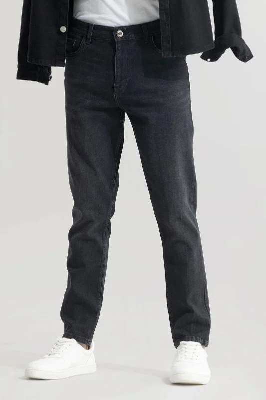 Casual Friday Jeans for Relaxed -Acrux Metal Black Slim Fit Jeans