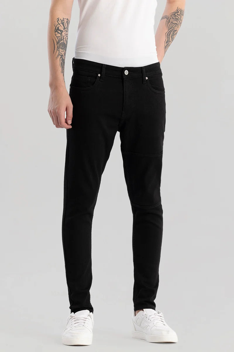 Shopping Jeans for Convenient -Pantzique Skinny Fit Black Jeans