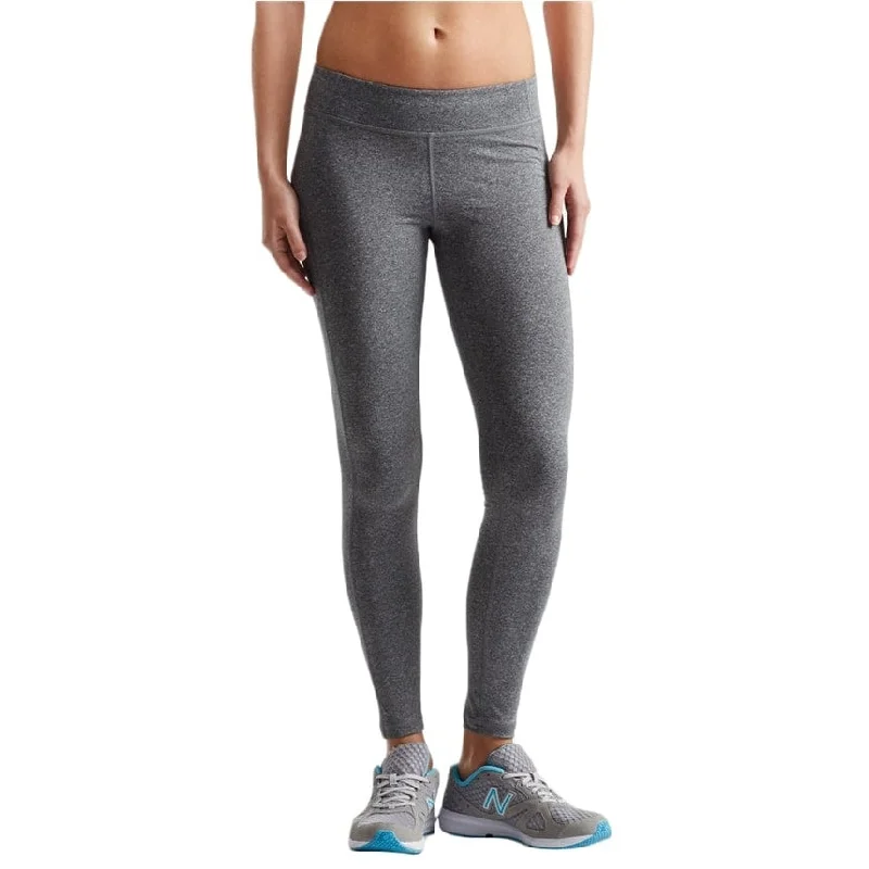 Boho-inspired tight trousers for women with earthy tones and relaxed fit -Aeropostale Womens Booty Casual Leggings, Grey, Medium