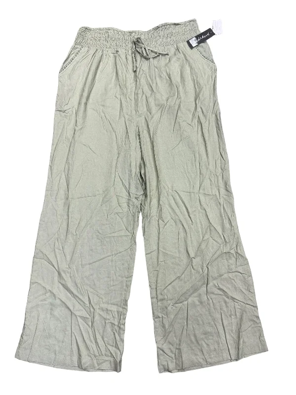 Breathable chino pants for warm climate comfort -Pants Wide Leg By Derek Heart  Size: 22