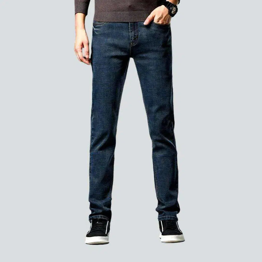 Father's Day Jeans for Present -Narrowing men's dark jeans