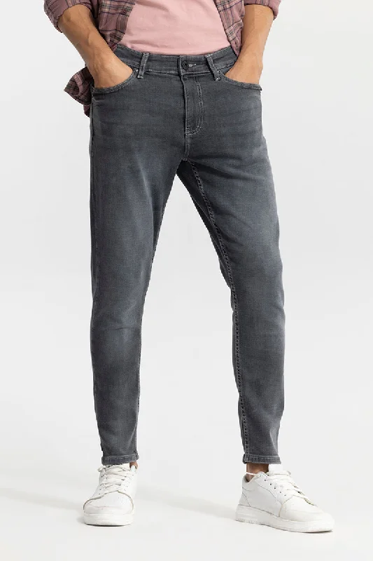 Relaxed Jeans for Comfortable -Jexi Washed Grey Skinny Jeans