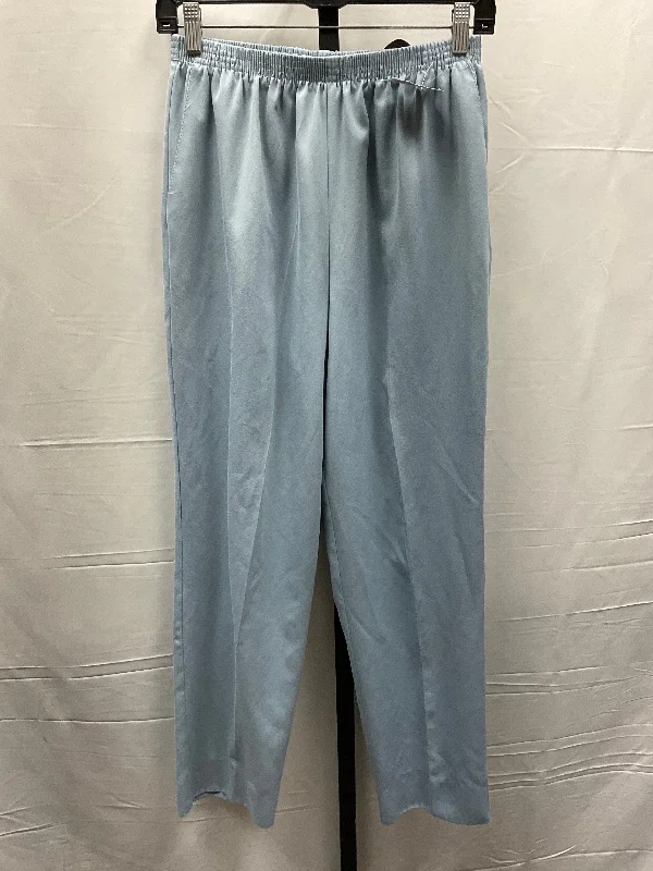 Designer leather pants for high-fashion nightwear -Pants Wide Leg By Alfred Dunner  Size: 10