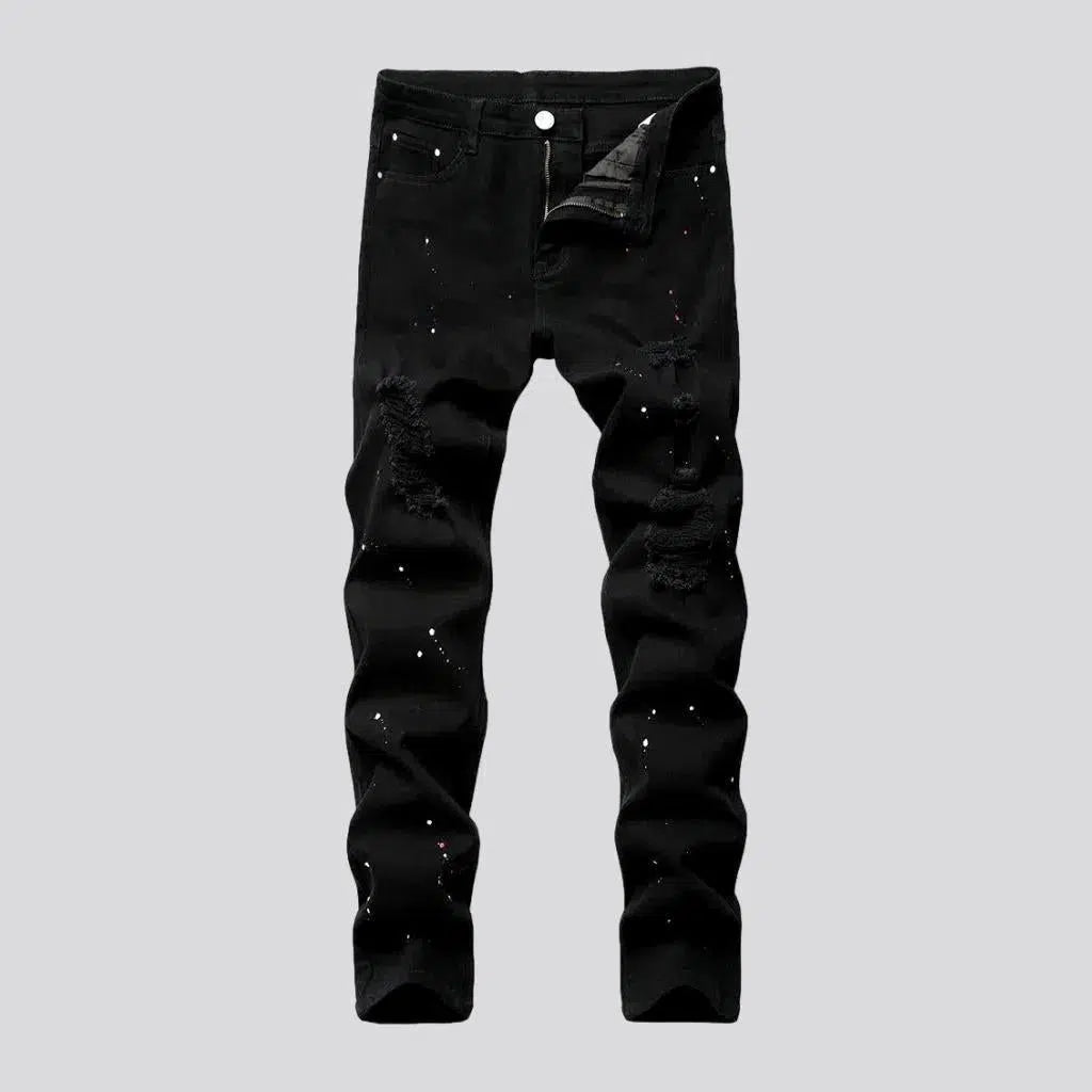 Carpenter Jeans for Function -Stretchy men's distressed jeans