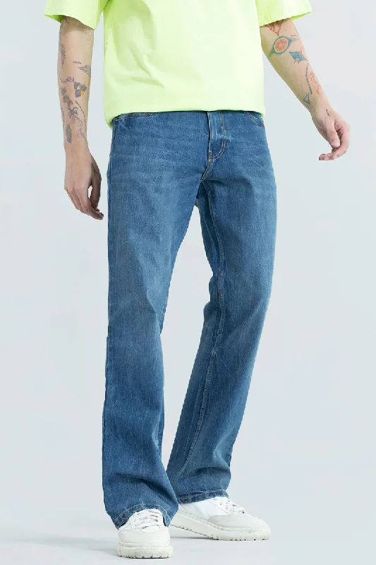 Hunting Jeans for Woods -City Slicker Azure Blue Boot Cut Jeans