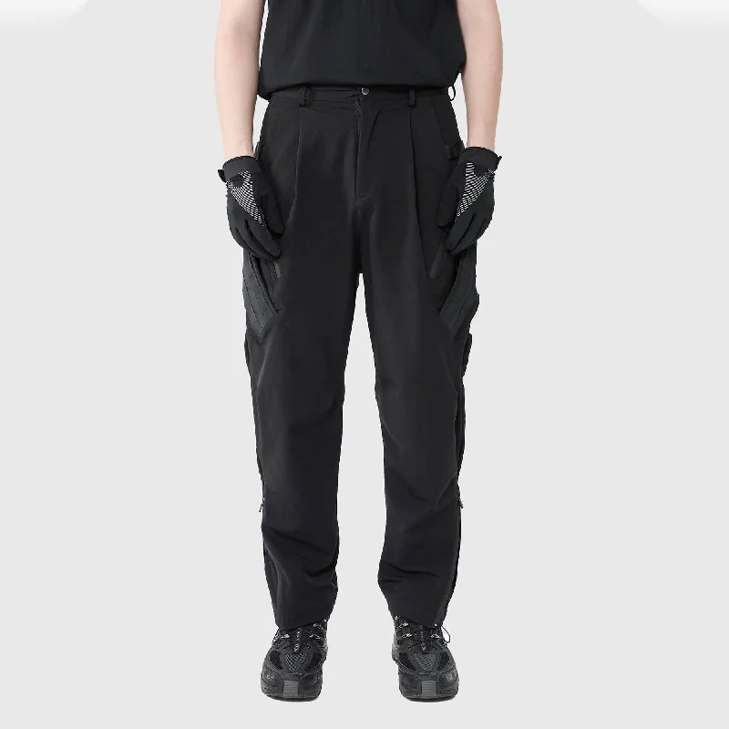 Designer leather pants for high-fashion nightwear -Modern Tactical Cargo Trousers