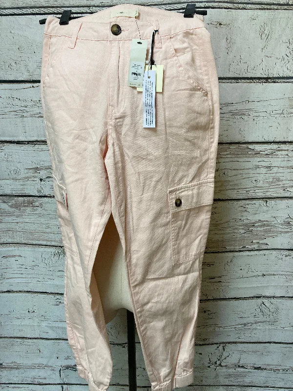 Elegant satin pants for formal dinner attire -Pants Joggers By Francesca's  Size: 4