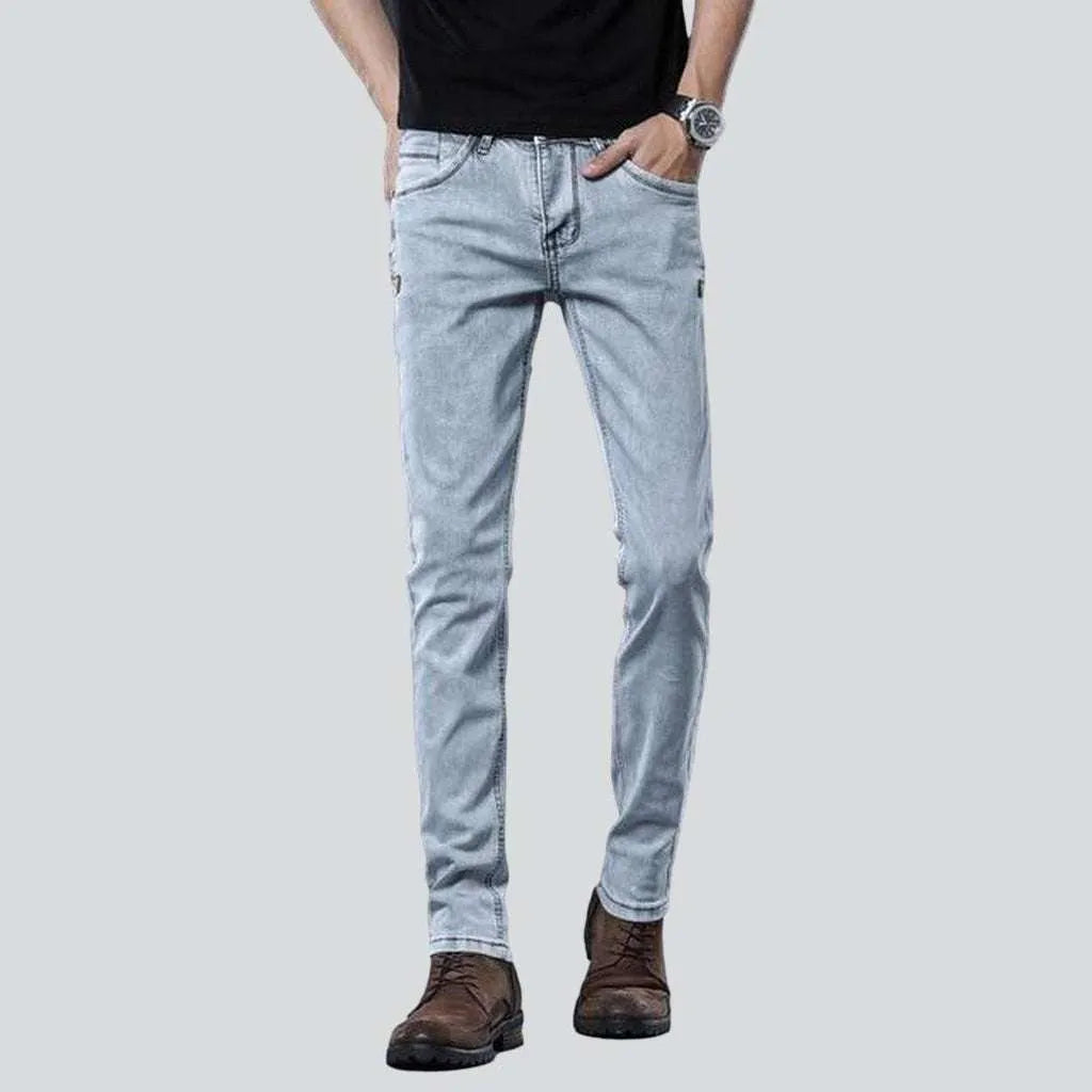 Fashion Jeans for Trendsetter -Tencel casual jeans for men