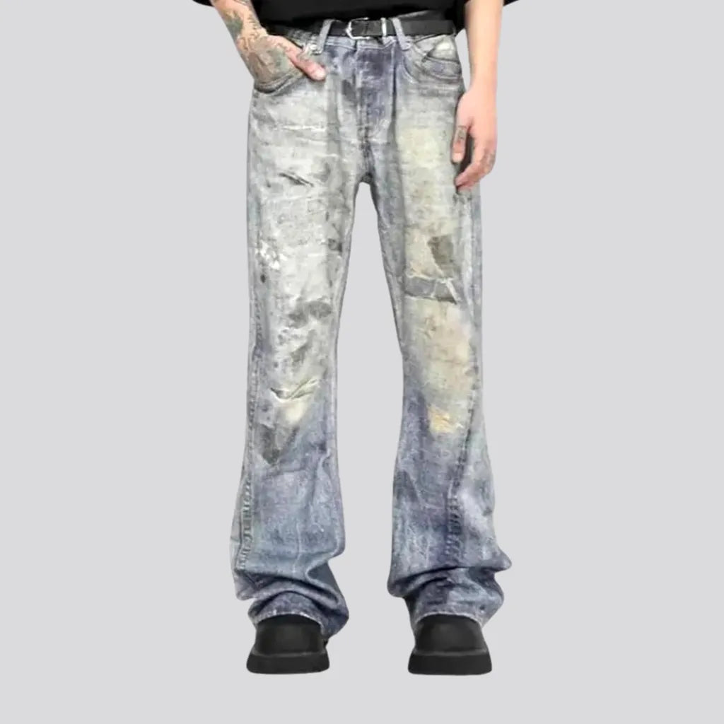 Slim Boyfriend Jeans for Hybrid -Stylish flared men's jeans