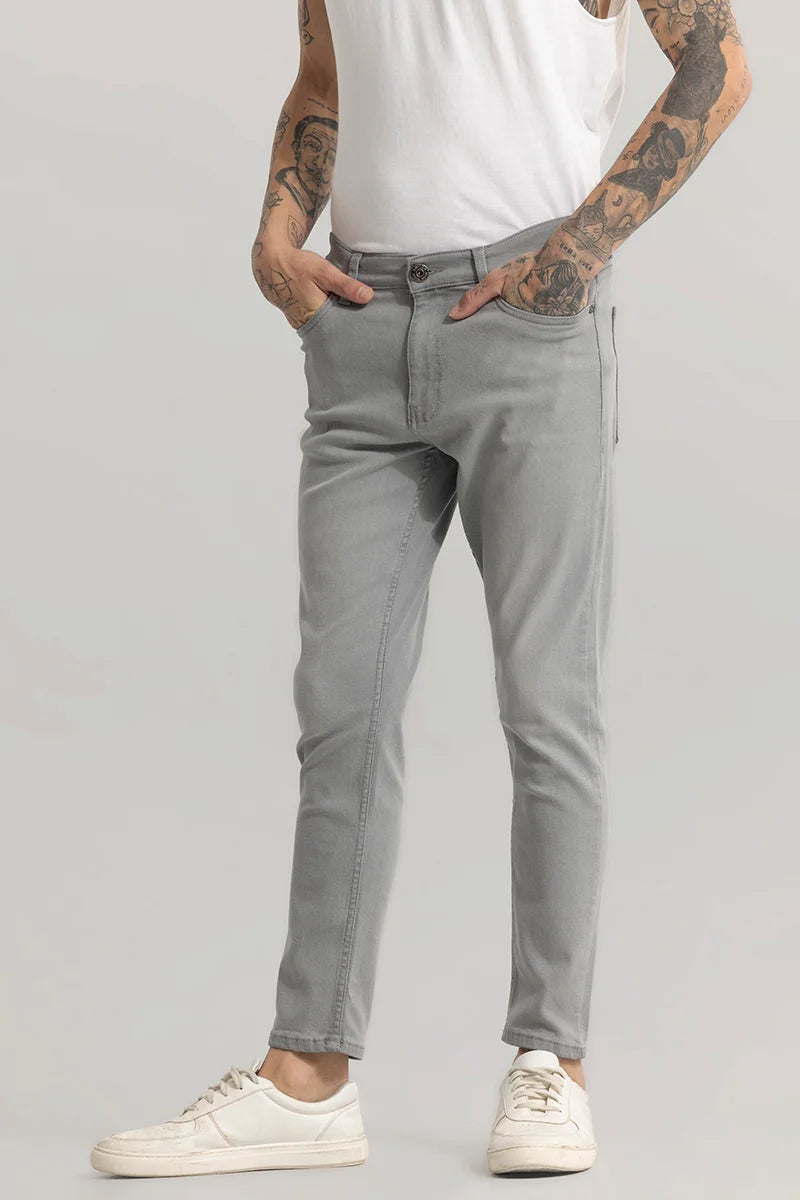 Organic Jeans for Natural -Ashen Stone Grey Skinny Jeans