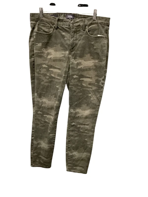 Flowy culottes pants for breezy summer style -Pants Chinos & Khakis By Not Your Daughters Jeans In Camouflage Print, Size: 12