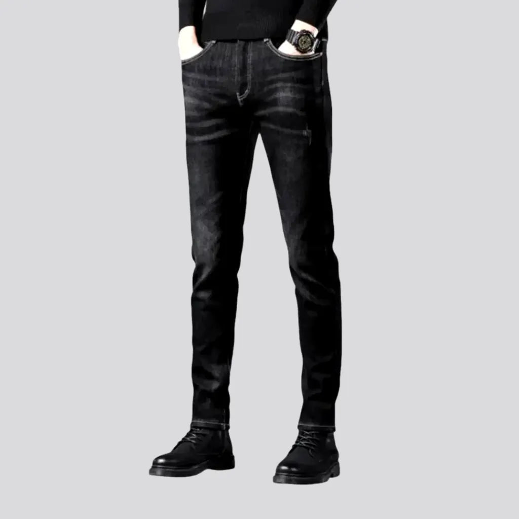 Weekend Jeans for Lazy -Lined slim-fit men's jeans