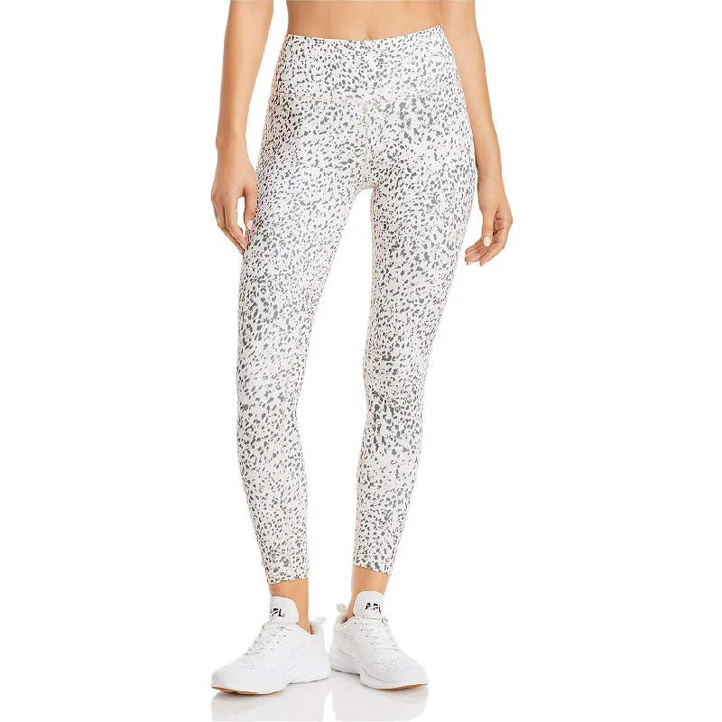 Sporty tight trousers for men with breathable material and performance-enhancing design -N:Philanthropy Womens Breck Cheetah Casual Leggings