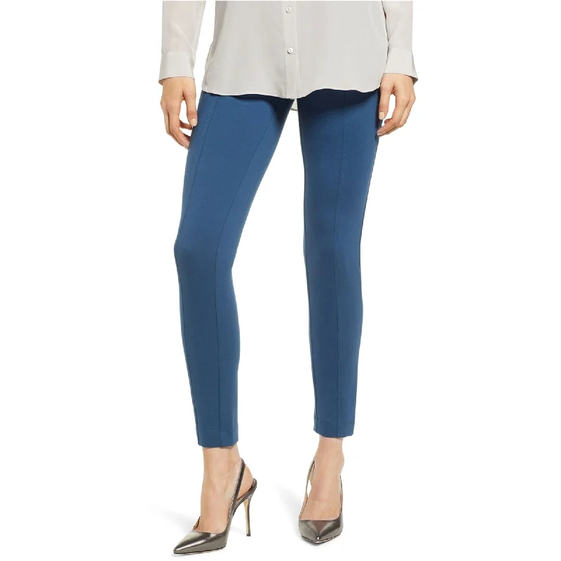 High-waisted tight trousers for women with tapered leg and vintage-inspired design -Anne Klein Womens Pull On Compression Casual Leggings