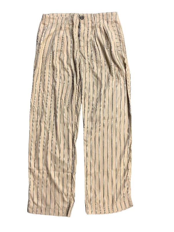 Vintage high-waisted pants for nostalgic wardrobe charm -Pants Wide Leg By Free People  Size: 12