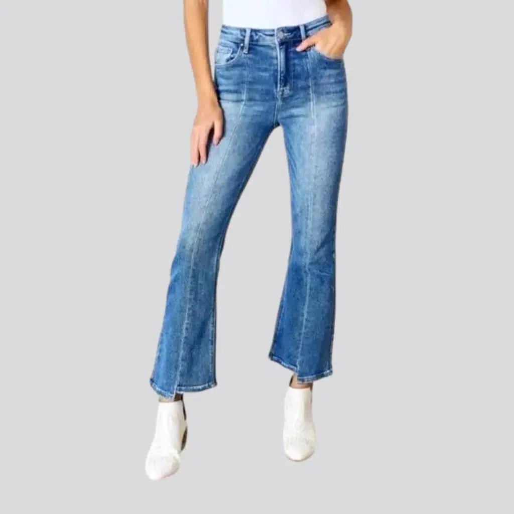 Boyfriend Jeans for Relaxed -Bootcut women's light-wash jeans