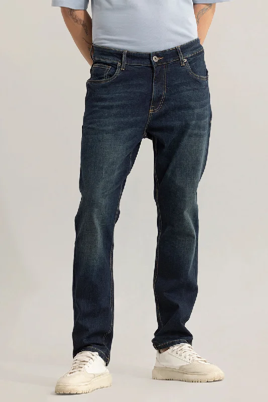 Outdoor Jeans for Adventures -Specter Dark Blue Comfort Fit Jeans