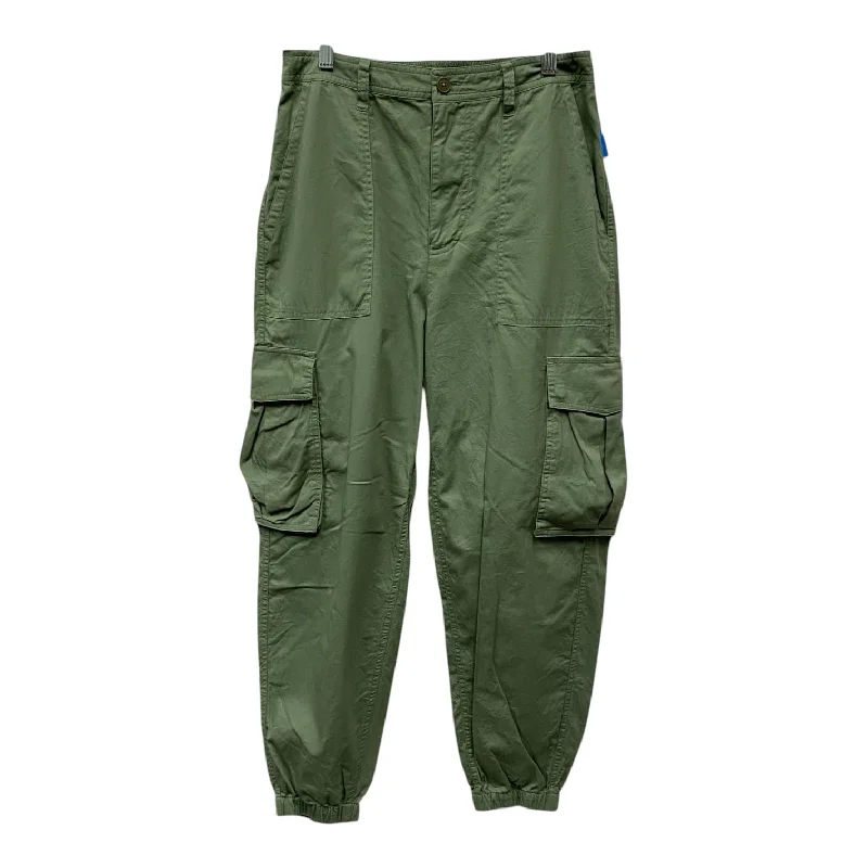 Bold patterned pants for standout fashion statements -Pants Joggers By Abercrombie And Fitch In Green, Size:8