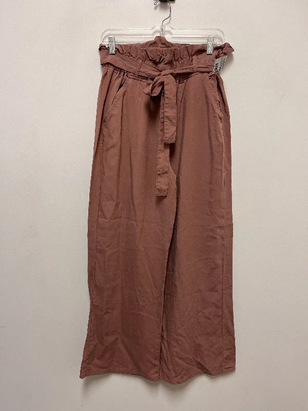 Classic wool pants for cold weather elegance -Pants Wide Leg By Altard State In Brown, Size: L