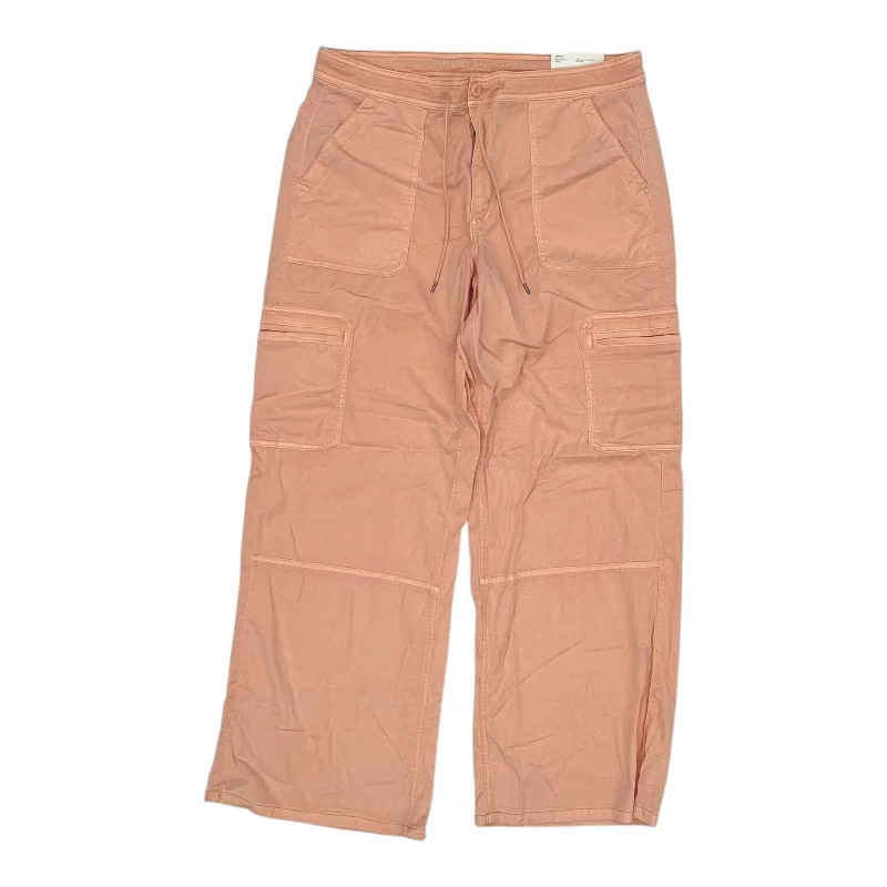 Flowy culottes pants for breezy summer style -Pants Cargo & Utility By American Eagle In Orange, Size:16