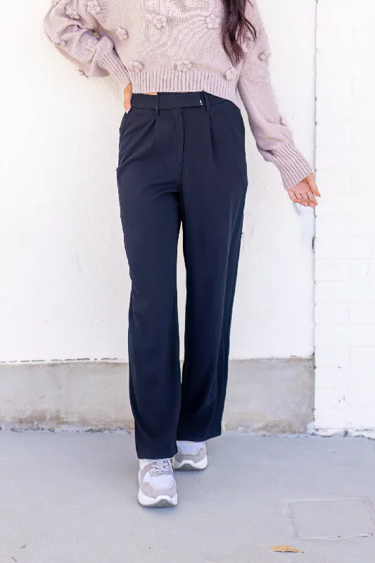 Formal suit pants for wedding guest elegance -CADY DRESS PANTS