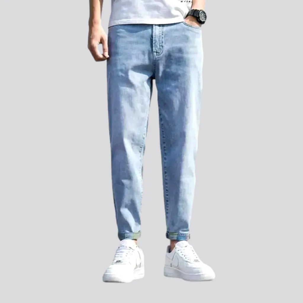 Casual Friday Jeans for Relaxed -High-waist loose jeans for men