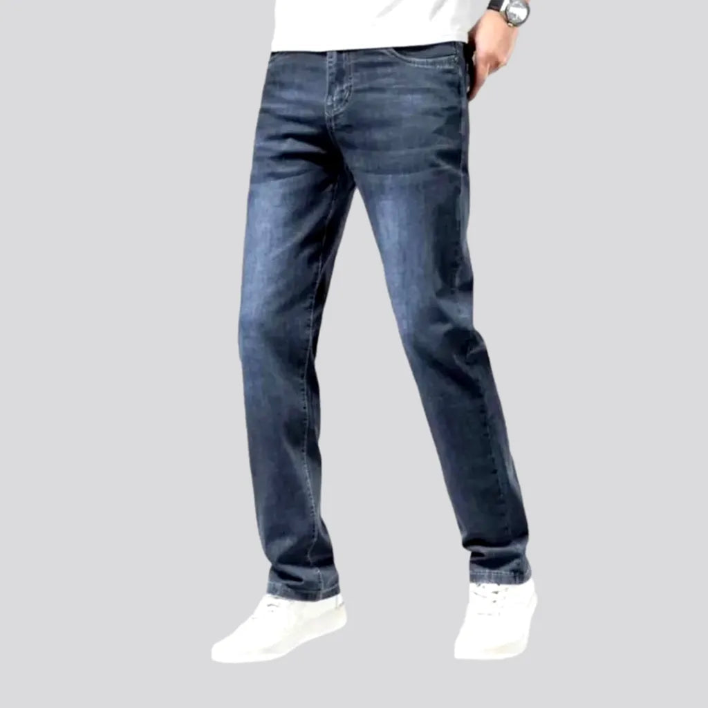 Mini Shorts Jeans for Youthful -Tapered men's thin jeans