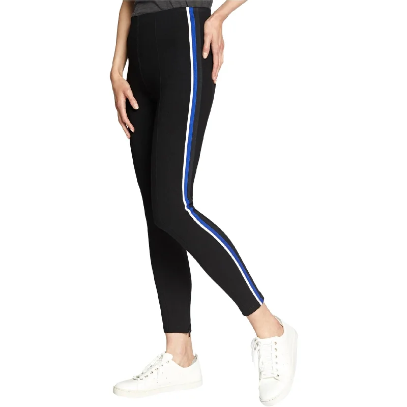 High-waisted tight trousers for women with flare leg and retro aesthetic -Sanctuary Clothing Womens Track Stripe Casual Leggings