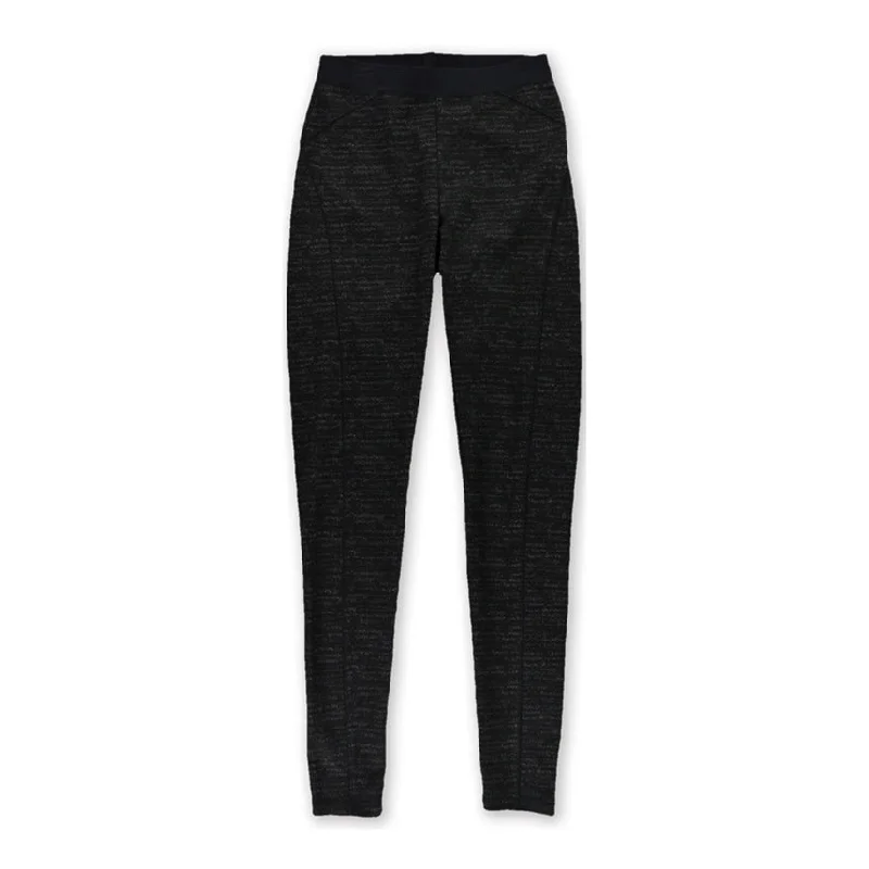 Tight office trousers for women with professional cut and flattering fit -Rachel Roy Womens Knit Casual Leggings, Black, X-Small