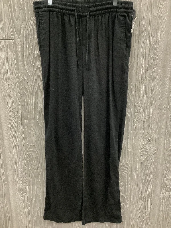 Tailored wool pants for sharp winter dressing -Pants Lounge By Old Navy In Black, Size: M