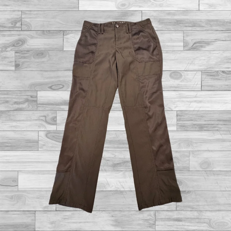 Soft jogger pants for relaxed weekend lounging -Pants Cargo & Utility By White House Black Market In Brown, Size: 8