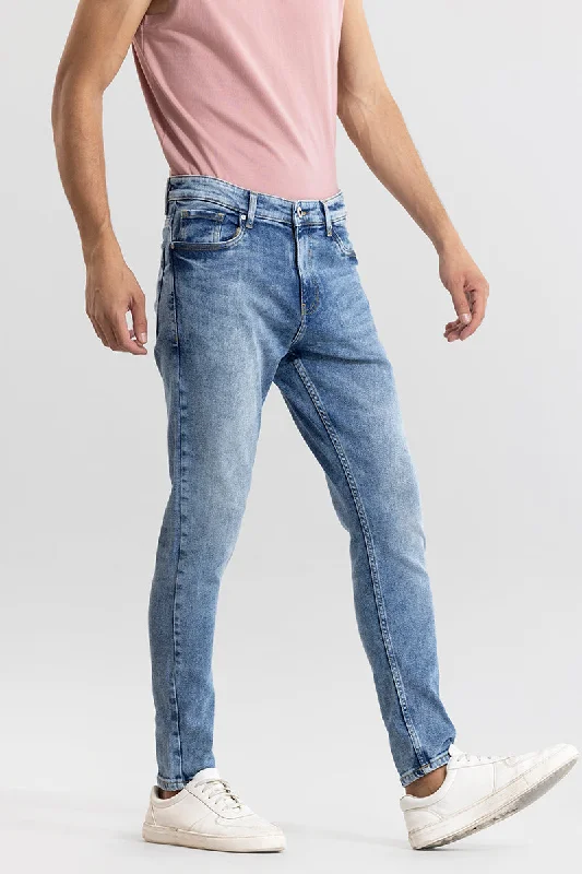 Anniversary Jeans for Special -Cerulean Ice Blue Skinny Jeans