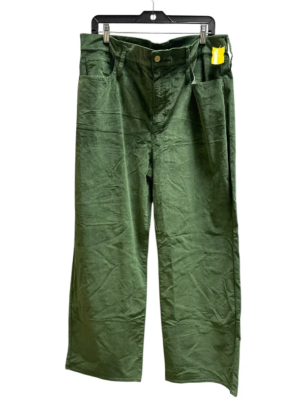 Durable cargo pants for outdoor hiking adventures -Pants Cargo & Utility By J. Crew In Green, Size: 18