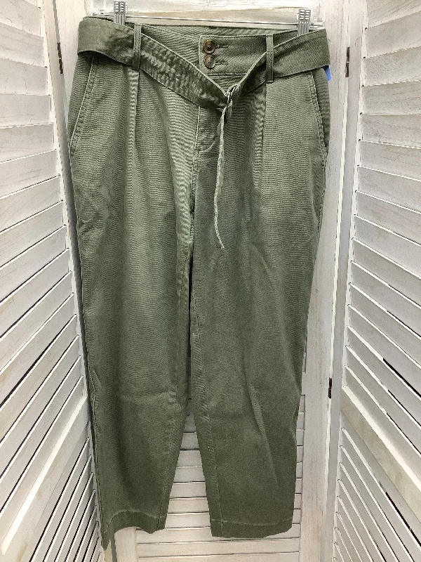 Cozy sweatpants pants for lazy Sunday mornings -Pants Chinos & Khakis By A New Day In Green, Size: 4