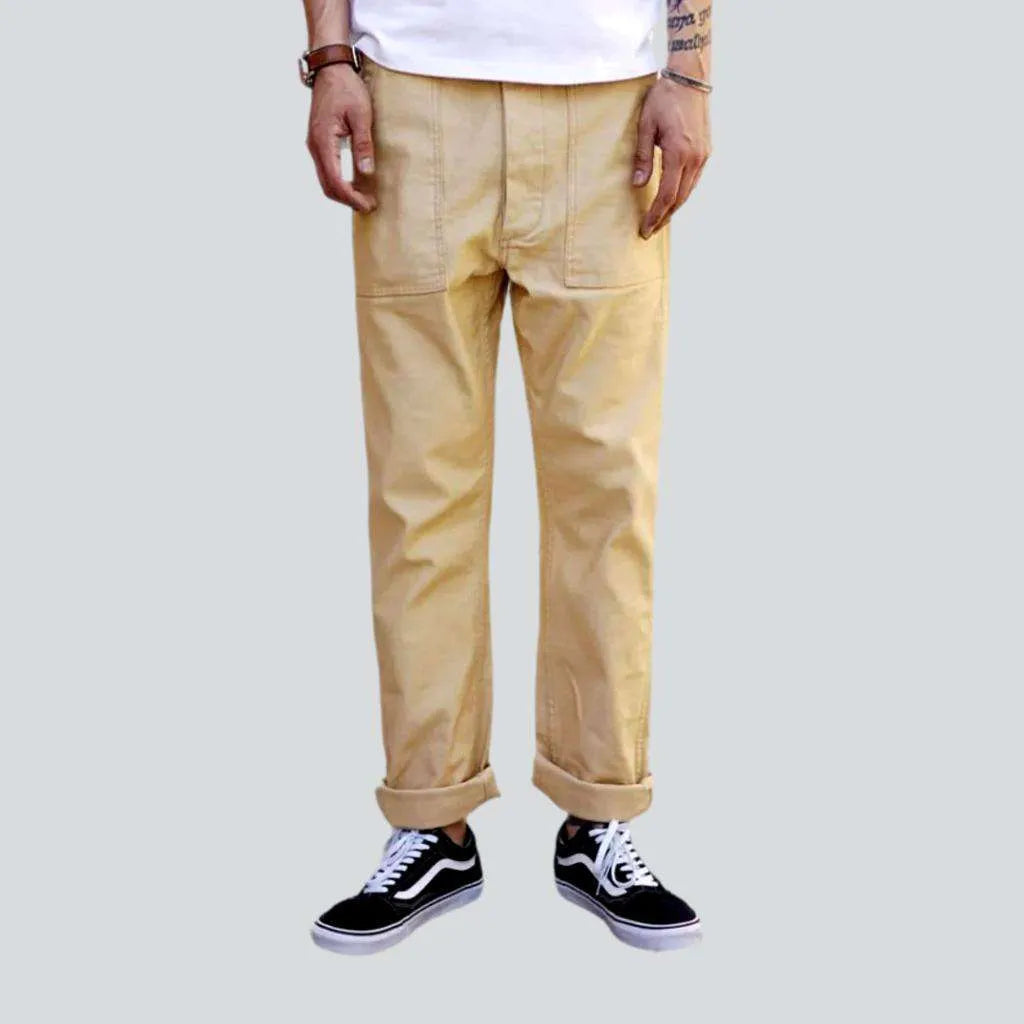 Shorts Jeans for Hot Days -Street military men's jeans pants