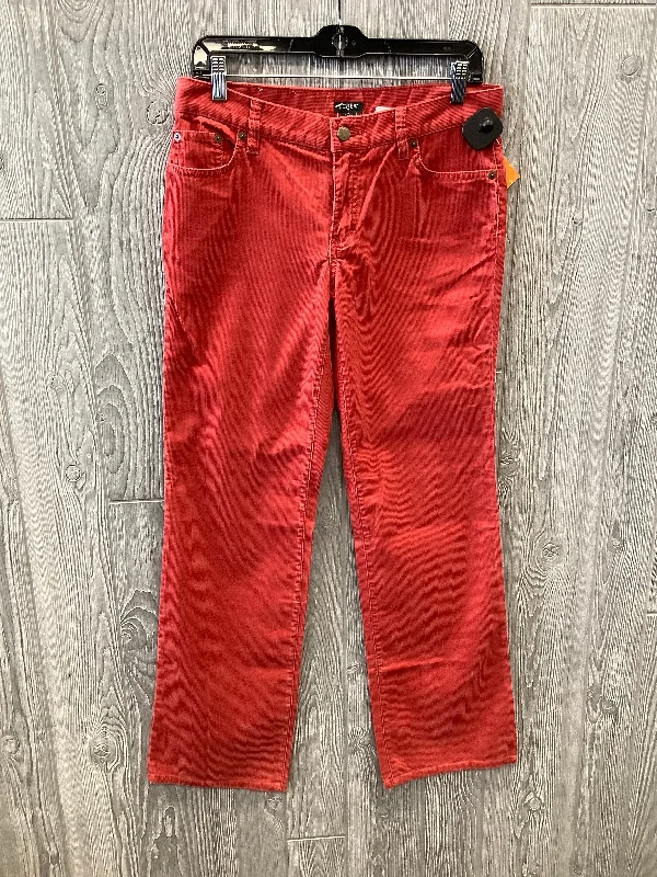 Durable twill pants for tough outdoor jobs -Pants Corduroy By J Crew  Size: 4