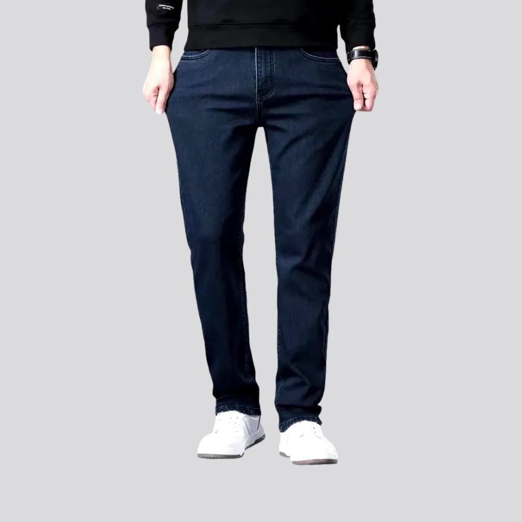 Skinny Jeans for Slim Fit -High rise stretchable tapered men's jeans