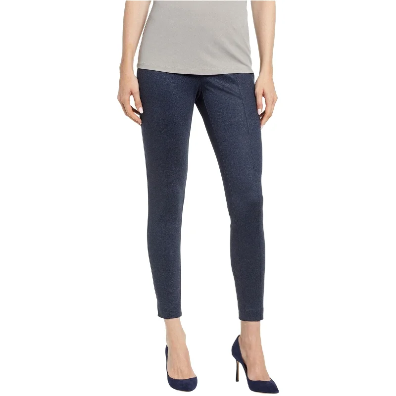 Casual tight trousers for women with cotton blend fabric for easy everyday wear -Anne Klein Womens Pull On Casual Leggings