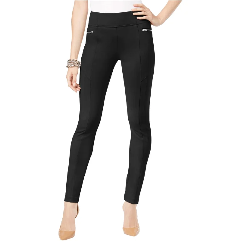 Stylish tight trousers for men with tapered leg and contemporary look -I-N-C Womens Moto Casual Leggings