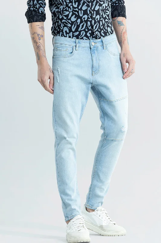 Carpenter Jeans for Function -Elite Edge Blue Distressed Skinny Fit Jeans