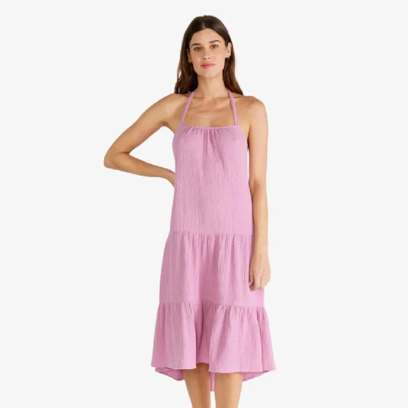 Halter Dresses for Chic Style -Mallorca Halter Dress (Orchid)