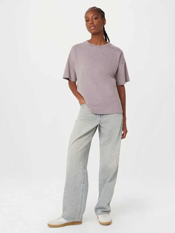 Wedding Blouses for Bridal -The Loose T-Shirt in Earl Grey