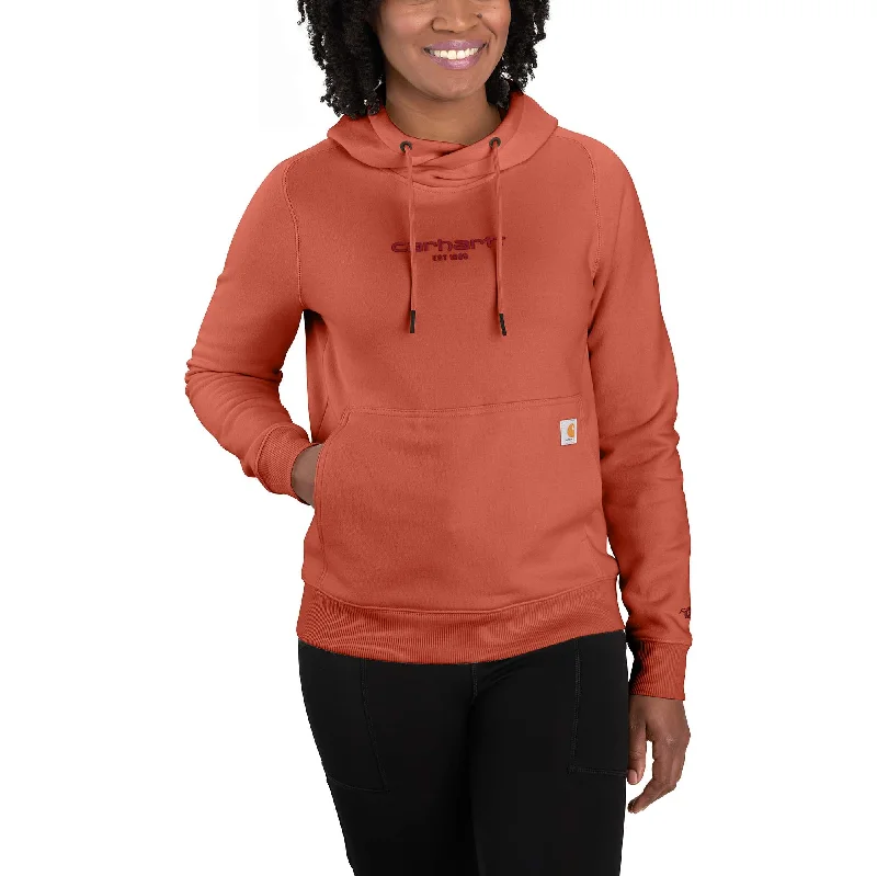 Modern Blouses for Trendy -Force Relaxed Fit Lightweight Graphic Hooded Sweatshirt