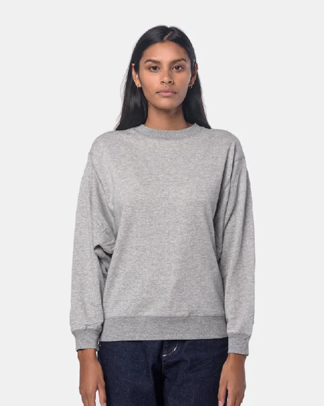 Heavy Duty Blouses for Durable -Wide Sweatshirt in Grey