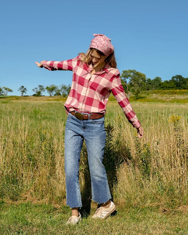 Beach Blouses for Vacation -GEORGIANNA SHIRT