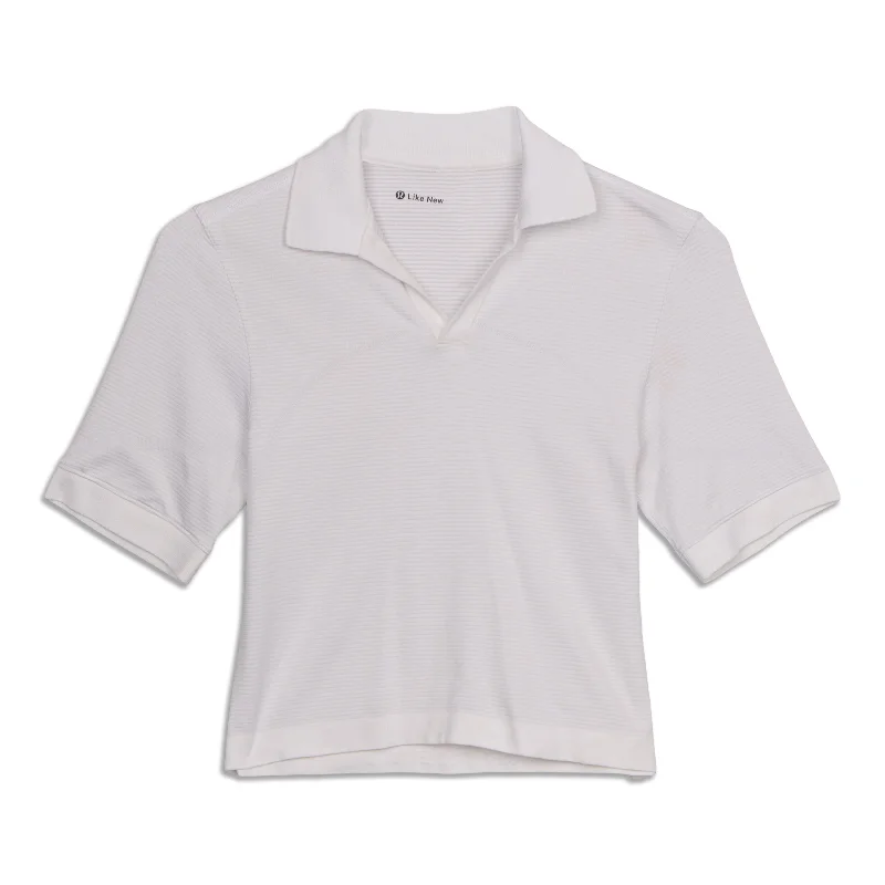 Polo Shirts for Sporty Look -Swiftly Tech Relaxed-Fit Polo Shirt - Resale